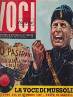 Voci storiche. La voce di Mussolini. Discorso del 26 gennaio 1939