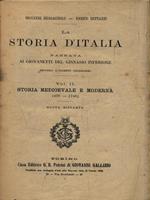 La Storia d'Italia narrata ai giovanetti del ginnsio inferiore. Volume II