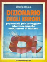 Dizionario degli errori