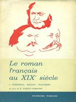 Le  roman francais au XIX siecle
