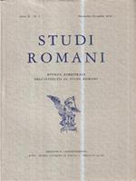 Studi romani. Anno II - N. 6 (Novembre-Dicembre 1954)