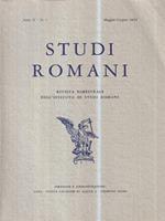Studi romani. Anno II - N. 3 (Maggio-Giugno 1954)