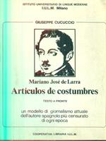 Articulos de costumbres