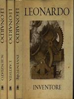 Leonardo Scienziato - Inventore - L'Artista. 3 Volumi