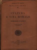 Cultura e vita morale