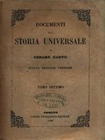 Documenti alla storia universale. Tomo settimo