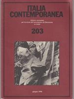 Italia contemporanea 203 - Giugno 1996