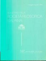 Bollettino della società filosofica italiana 167/maggio-agosto 1999