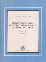 Filosofia e scuola due percorsi sulla rete internet italiana