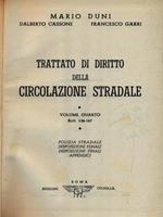 Trattato di diritto della circolazione stradale 4vv