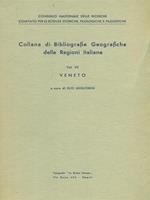 Bibliografie georgiche delle regioni italiane Vol VII Veneto