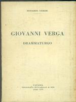  Giovanni Verga drammaturgo