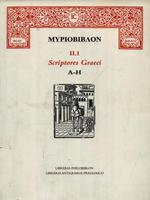 Mypiobibaon. Scriptores Graeci A-H II.1