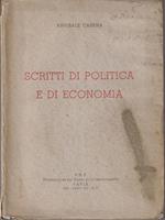   Scritti di politica e di economia