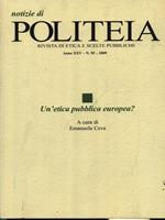 Notizie di Politeia 95/2009