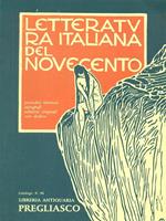   Letteratura italiana del Novecento Catalogo n 56