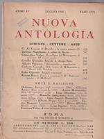   Nuova antologia Scienze-lettere-arti Luglio 1948