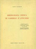   Bibliografia critica di Gabriele D'Annunzio
