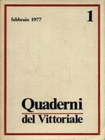   Quaderni del Vittoriale - Anno I N. 1/Febbraio 1977