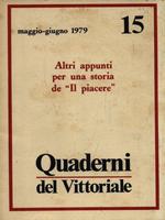   Quaderni del Vittoriale - Anno III N. 15/Maggio-Giugno 1979