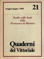   Quaderni del Vittoriale - Anno IV N. 21/Maggio-Giugno 1980