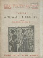 Annali. Libro XVI