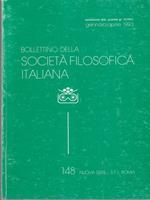 Società filosofica italiana 148/gennaio-aprile 1993