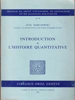   Introduction a histoire quantitative