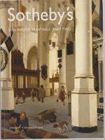   Sotheby's Old Master Paintings. Part Two. London 9 december 2004