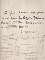   Ricordo pensionamento da La nazione di Giulio Caprini