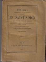   Memoires du duc de Saint-Simon tome IX