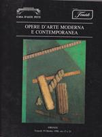   Finarte. Opere d'arte moderna e contemporanea. Venerdi 19 Ottobre 1990