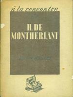   H. De Montheriant