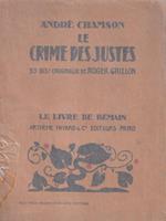 Le crime des justes