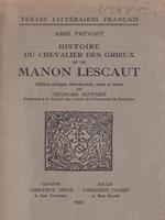   Histoire du chevalier des Grieux et de Manon Lescaut.