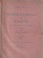   Anatole France et Racine