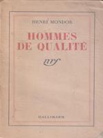   Hommes de qualitè