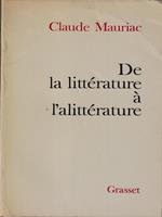   De la litterature a l'alitterature