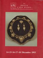 Il Ponte casa d'aste. Asta 97/ Arredi gioielli orologi e collezioni/1993