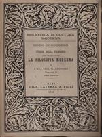   Storia della filosofia parte IV - La filosofia moderna vol II - L'età dell'illuminismo