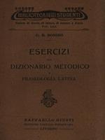 Esercizi sul dizionario metodico e fraseologia latina