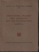 Prosatori inglesi del seicento