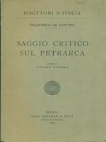 Saggio critico sul Petrarca