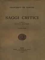 Saggi critici. Volume 1