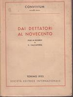 Dai dettatori al novecento