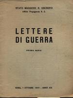 Lettere di guerra Prima serie