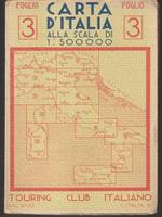 Carta d'Italia alla scala di 1:500000 foglio 3