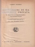 Istituzioni di ragioneria privata