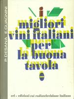 I  migliori vini italiani per la buona tavola