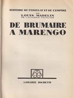   De Brumaire a Marengo